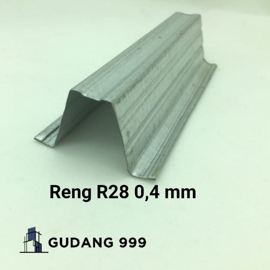 Jual RENG BAJA RINGAN R28 0,4 Mm Full / BATTEN RENG / RENG BAJA / KANAL ...