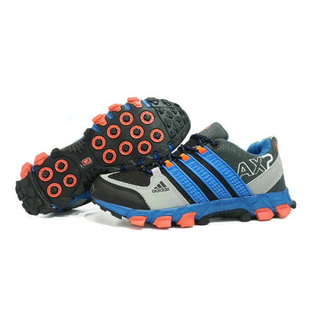 sepatu sport adidas ax2 original premium black blue