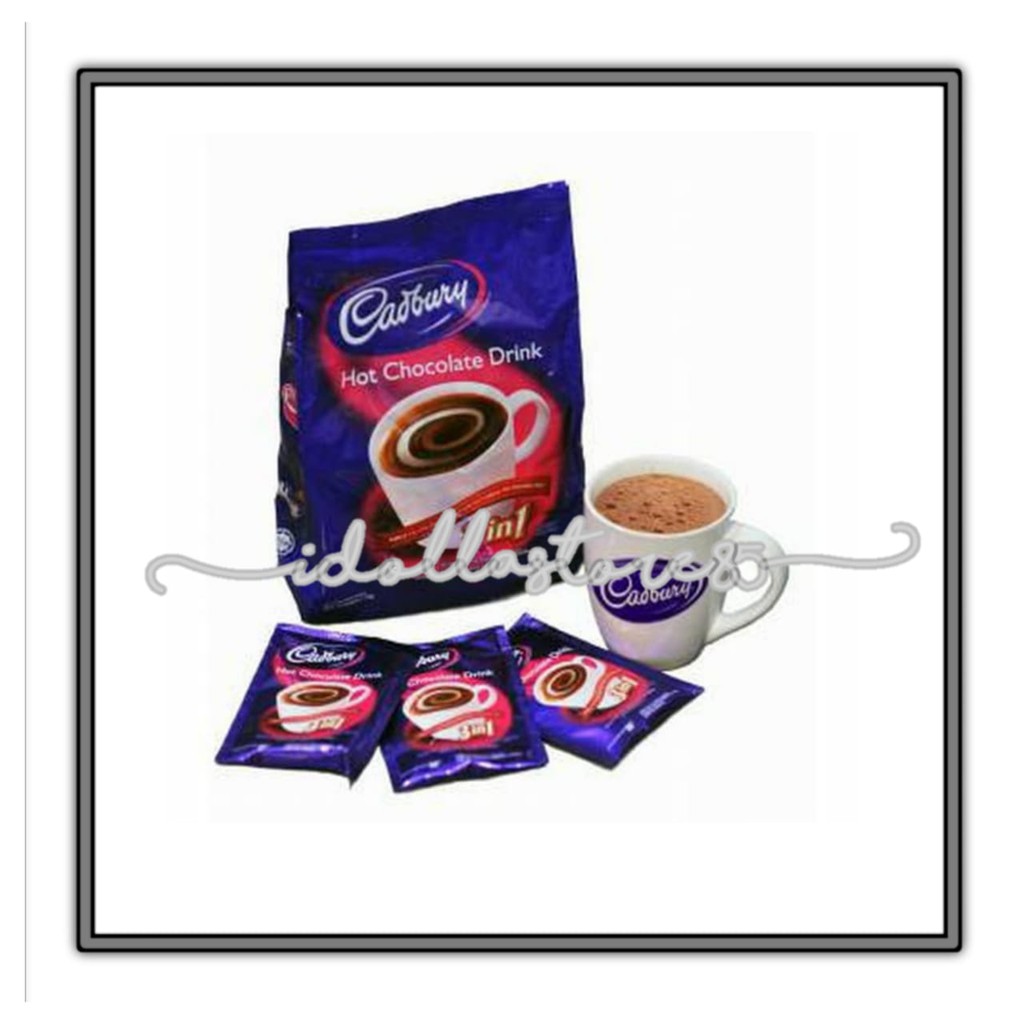 

Cadbury 3 in 1 / susu coklat / susu cadbury/ chocolate drink instant 3in1 450grm