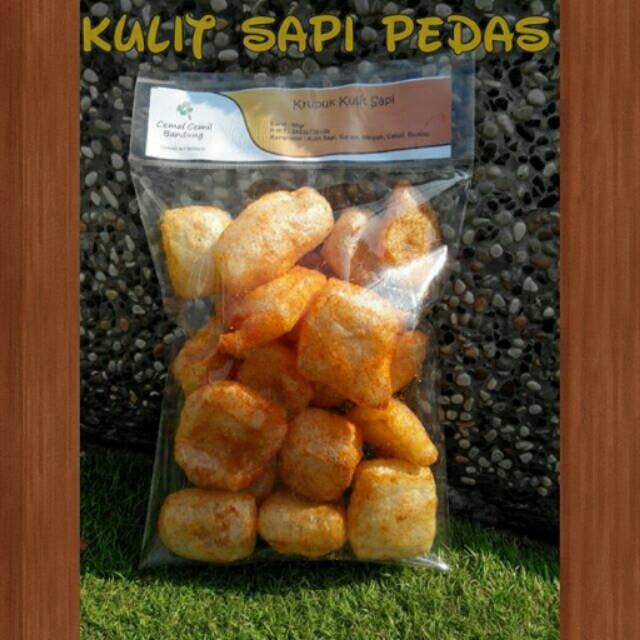 

CCB Kerupuk Kulit Sapi Asli Pedas 60 Gram Dorokdok