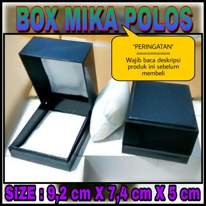 

Promo Box Mika Hitam Polos Promo