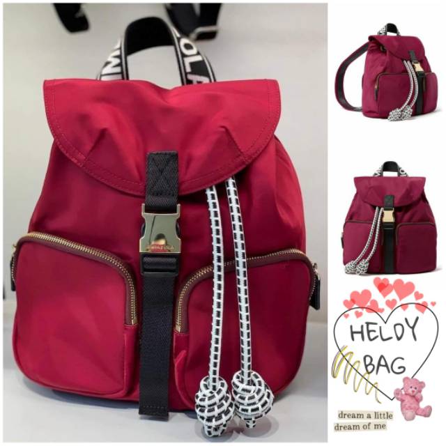 Tas Ransel Bimba Y Lola Original - Red Raspberry|Uk 31 x 25 x 16