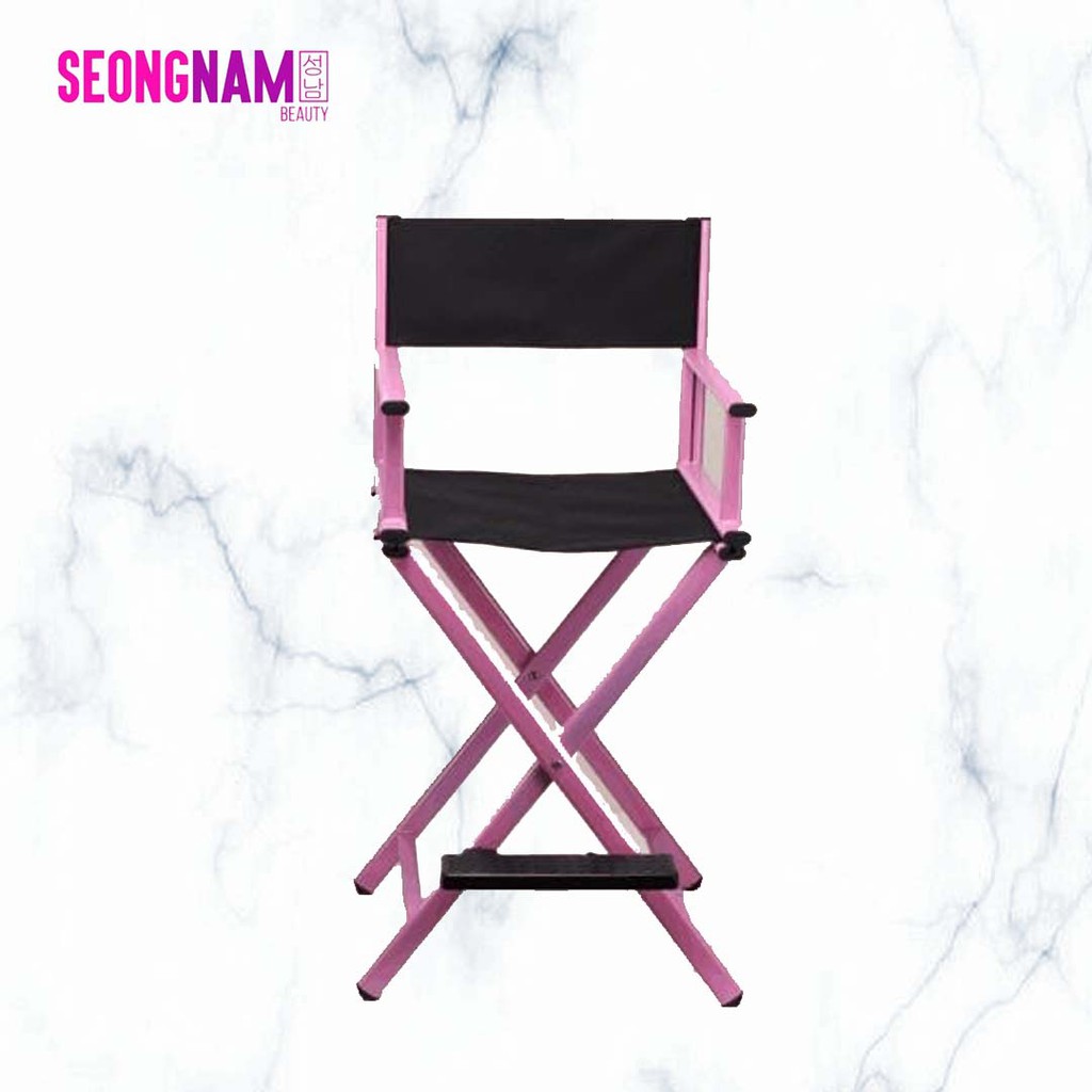 Seongnam Portable Makeup Chair / Kursi Makeup Lipat Pink