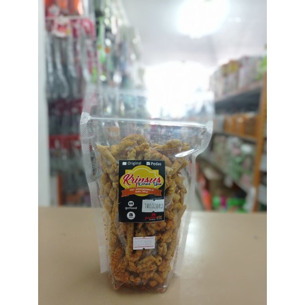 

Kripik Usus bumbu pedas 200grm || Jajanan kripik usus BUKAN bumbu jeruk nipis