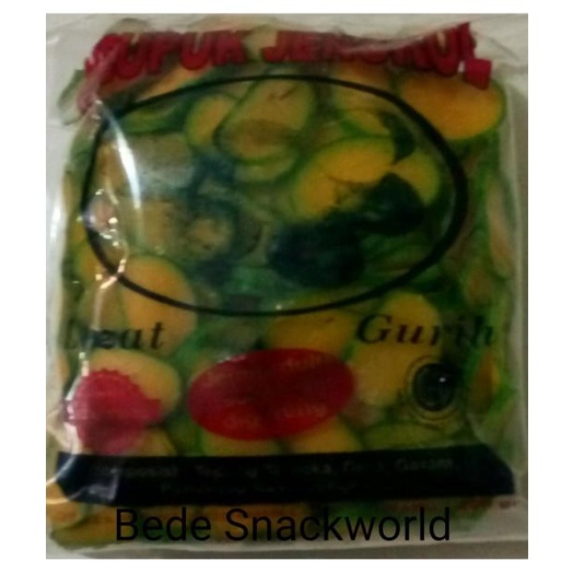 

Krupuk Jengkol mentah Warna Hijau