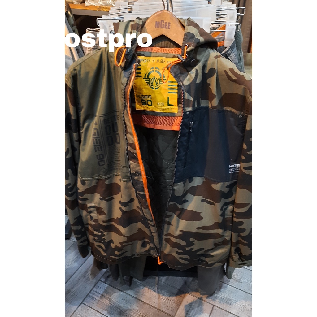 Jaket Parka MGEE 3451C Original Outdoor Leon 003 Olive