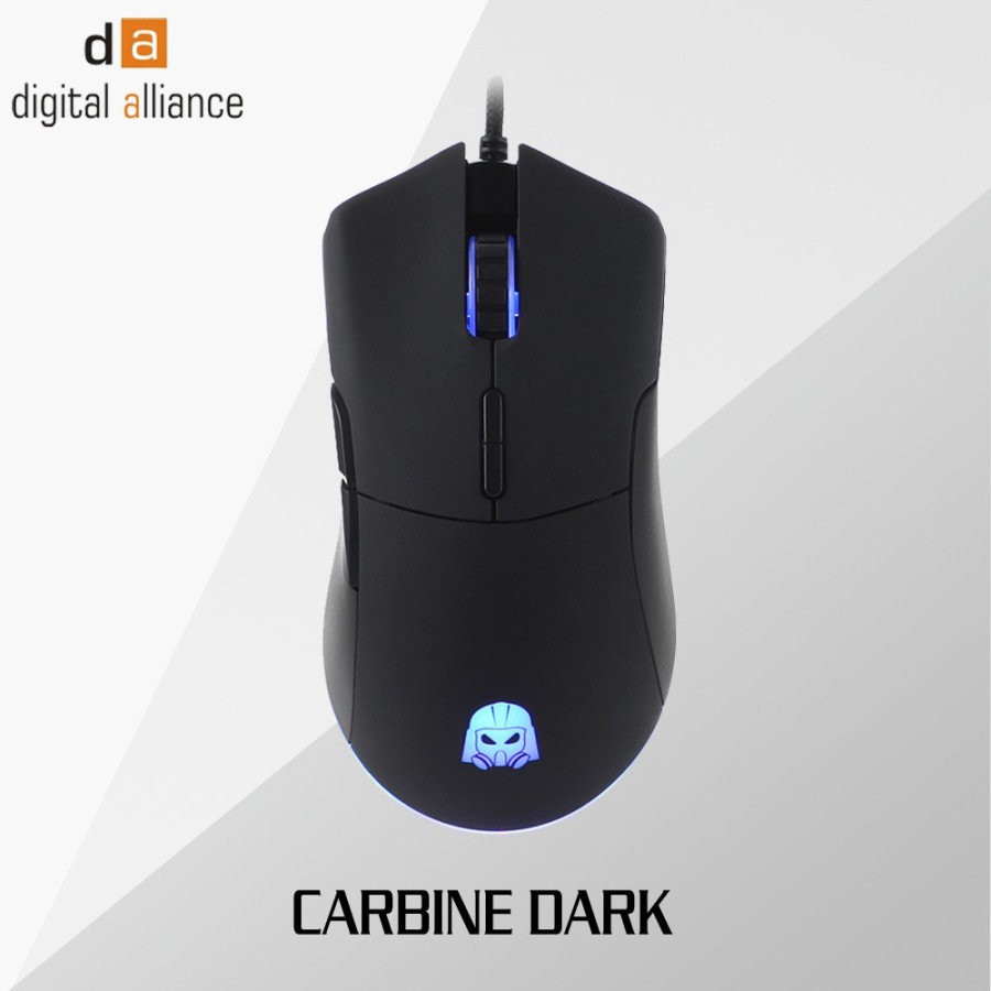 Mouse DA Digital Alliance Carbine RGB - Ergonomic Gaming Mouse - Resmi