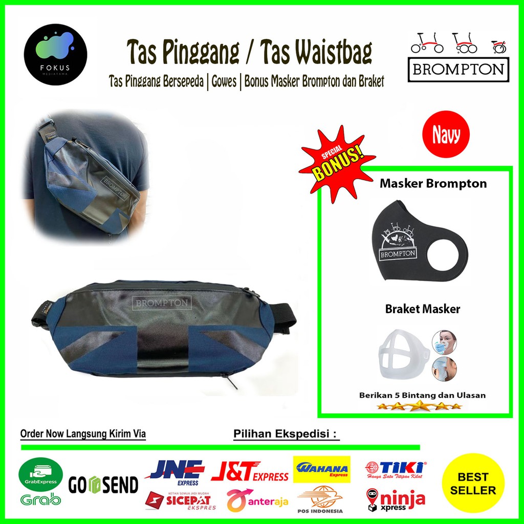 Tas Waistbag Sportbelt Jogging Tas Pinggang Olahraga | Tas Pinggang Olahraga Bersepeda