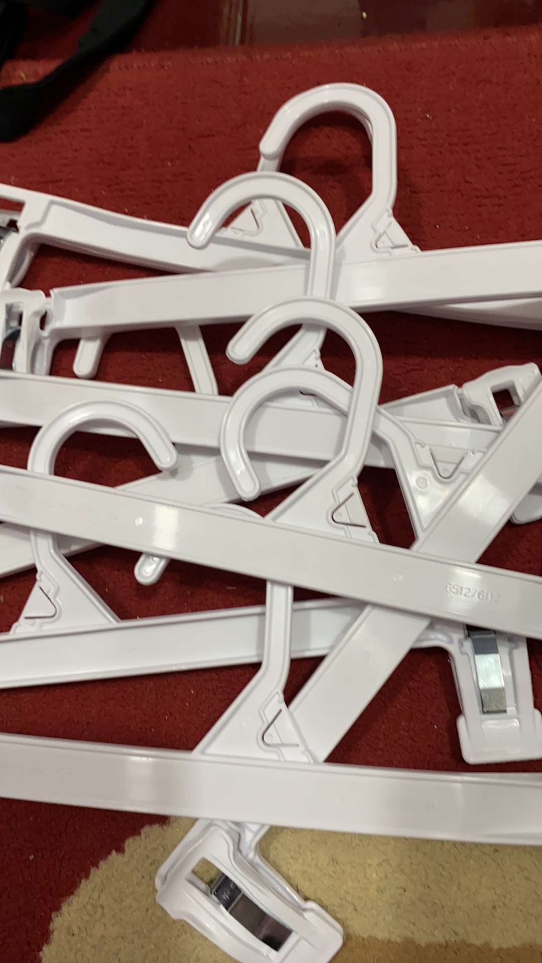 Hanger Jepit 30 Cm / Gantungan Baju Jepit