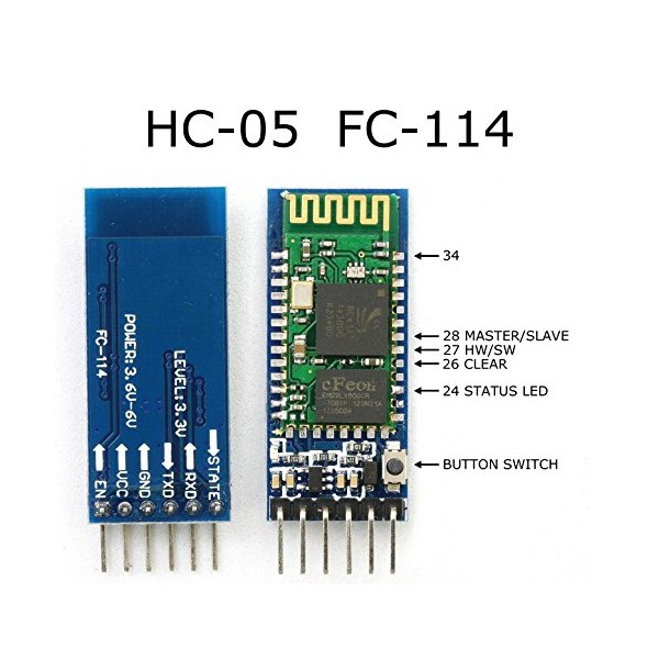 HC 05 Bluetooth Module 6 pin HC05