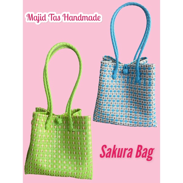 Tas Jali Sakura Bag Ready Blue and Green