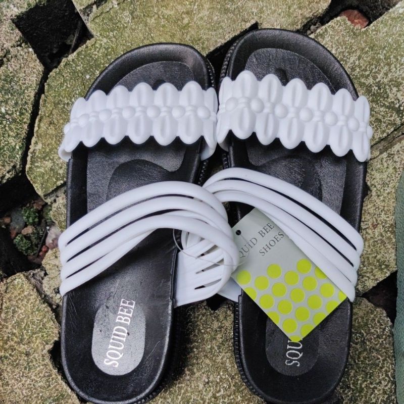 New BLC 1604-30 Sandal Jelly Angelia bacadeskripsi-Squidbee Black