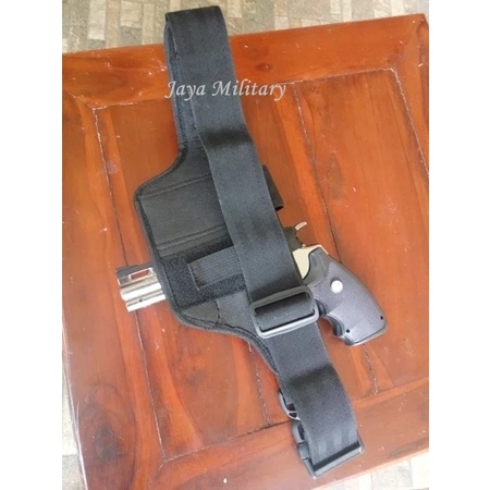 Sarung Pistol Sabuk/Holster Pistol Sabuk/ Airsoft/ Airsoftgun/ Sarung Senjata Pistol/ Tempat Hand Gun