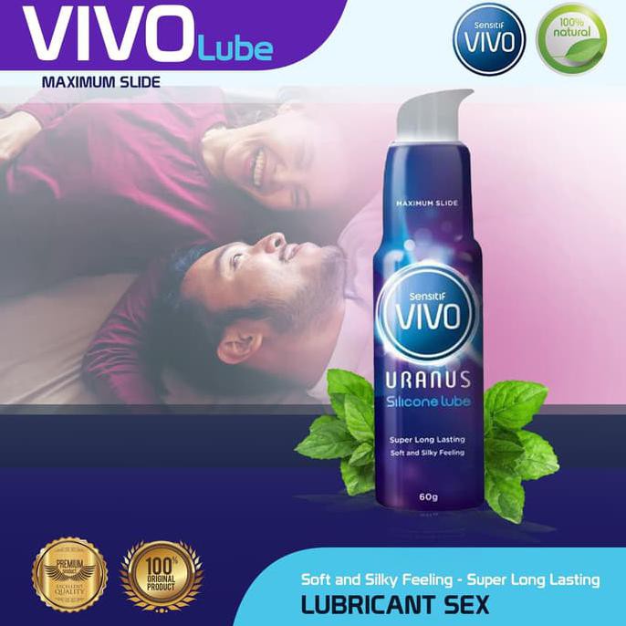 paling di cari Pelumas Sex Vivo Uranus Silicone Lube | Pelumas Kondom bahan Silikon