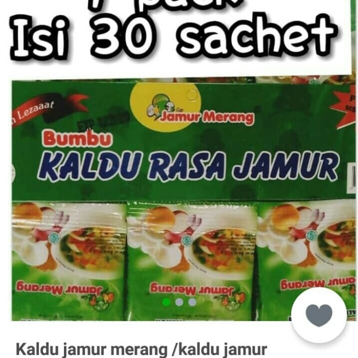 

kaldu jamur merang sachet
