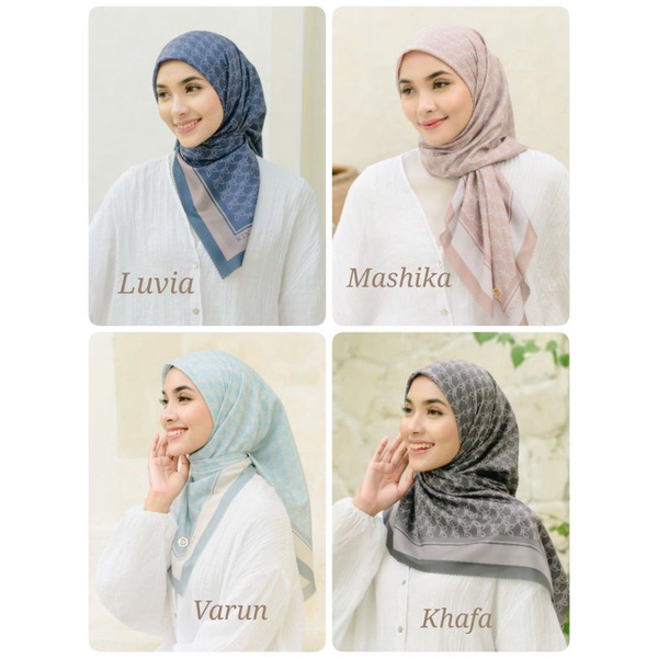 Kinaya Scarf Monogram Series