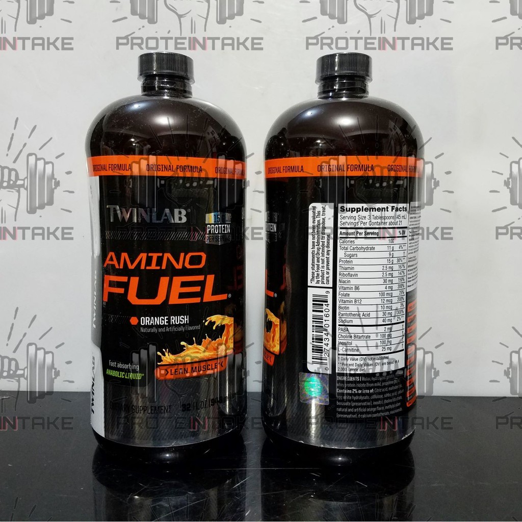 BPOM Twinlab Amino FUEL Liquid 32 OZ
