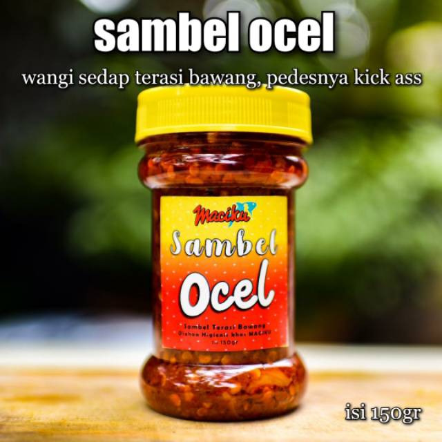 

Sambel Goreng Terasi Bawang Ocel (150gr)