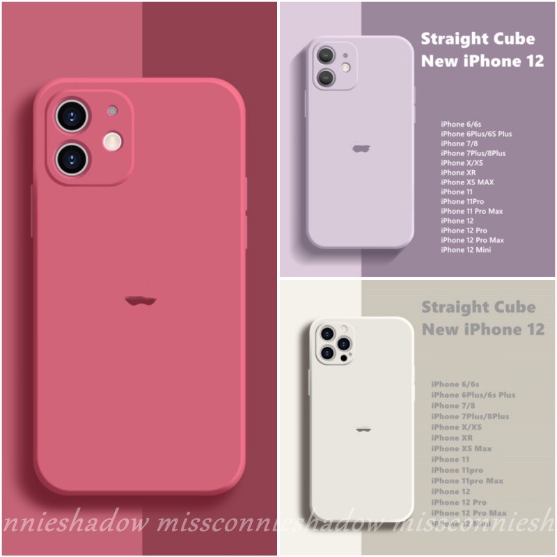 Soft Case Silikon Tpu Warna Permen Untuk Iphone 11 13 12 Pro Max 6 6s 7 8 Plus Se 2020 Iphone 13 11 Pro Max X Xr Xs Max