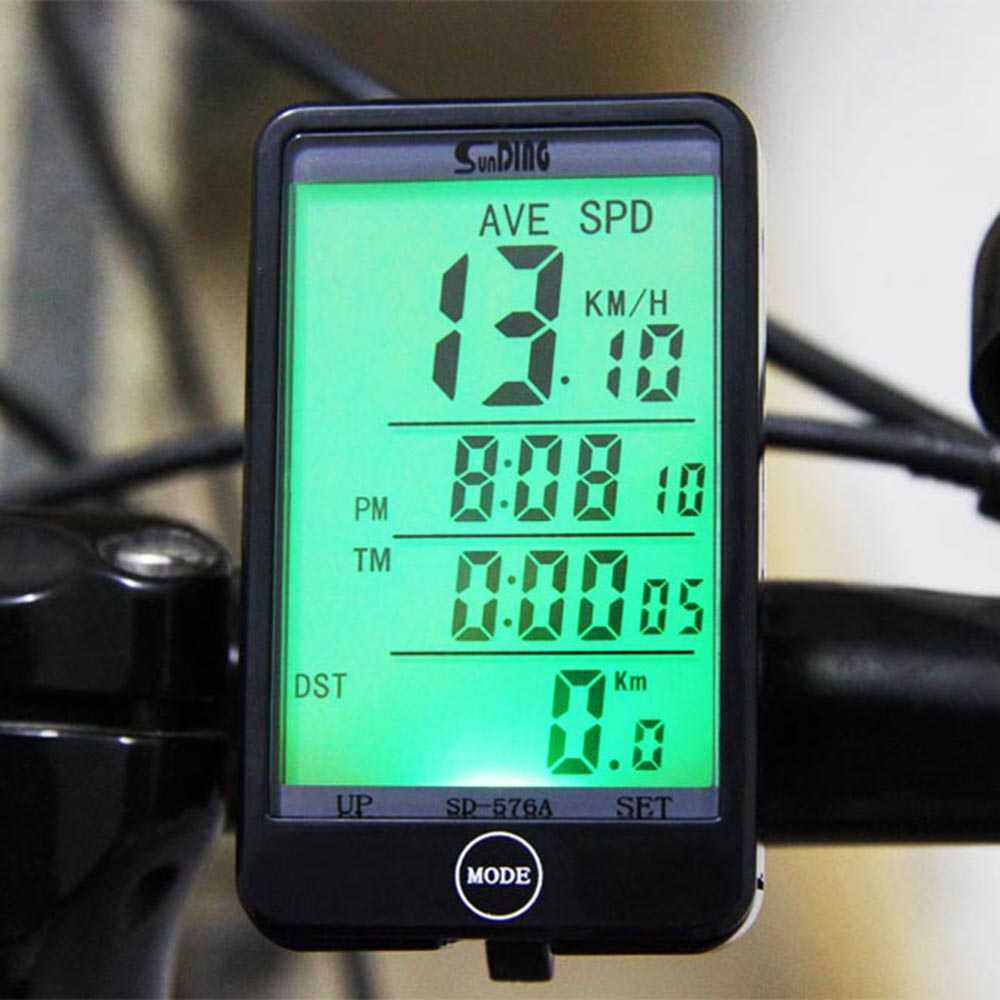 SunDing Speedometer Sepeda Touch LCD - SD-576A