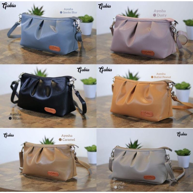 Ayesha bag by Gabia / stripe / Luby / Tas wanita
