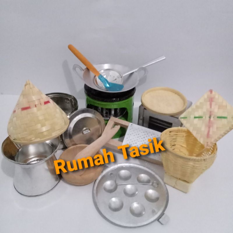 Set Alat Masak Masakan Anak Tradisional Paket Murah Meriah Promo Rumah Tasik