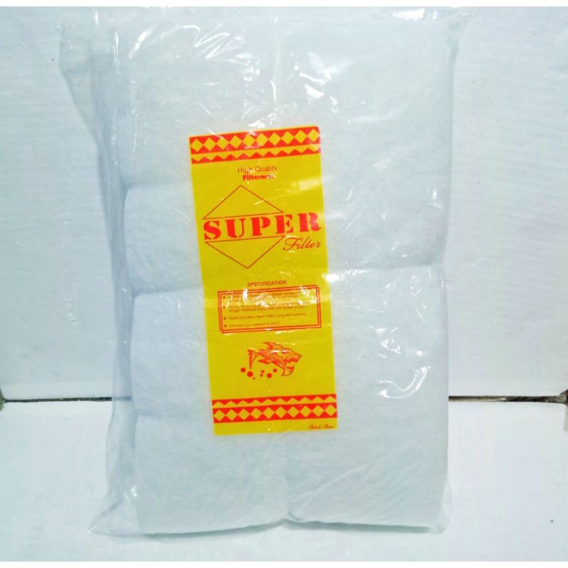 KAPAS FILTER PEMBERSIH AIR AQUARIUM TEBAL 30X50/30X100CM