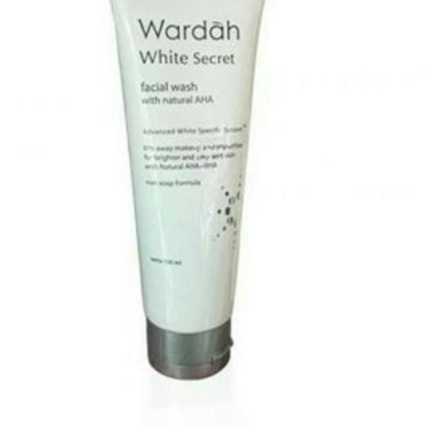 Recomend ORIGINAL Wardah White Crystal Secret Facial Wash with Natural AHA Sabun Cuci Muka ~