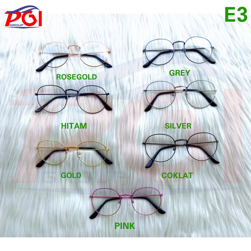 E ( E0003 ) KACAMATA OVAL DEWASA HARGA GROSIR