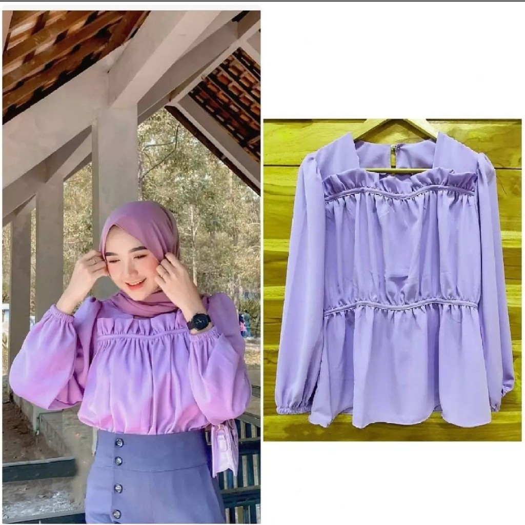 CATHERINE - ELIZA BLOUSE / BLOUSE WANITA / PAKAIAN WANITA