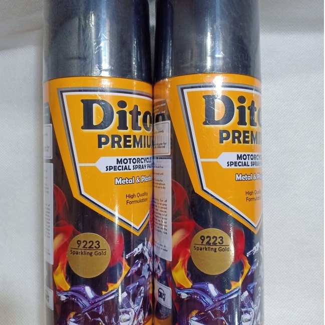 DITON Premium Pilok Pilox Velg and Engine Colors VG 9223* Sparkling Gold / 9223 Emas (400cc)