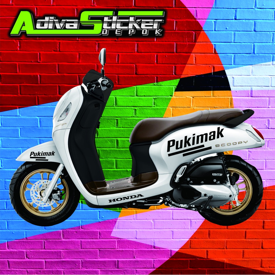 STIKER SCOPPY PUKIMAK striping scoopy