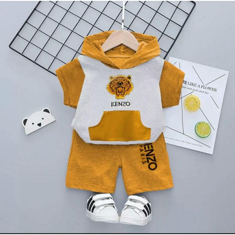 Setelan Pakaian Baju anak 1-5 Tahun Set Hoodie