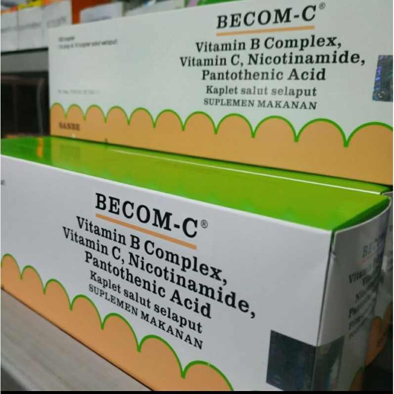 BECOM C BECOM-C. becomce 1 STRIP @10 TABLET