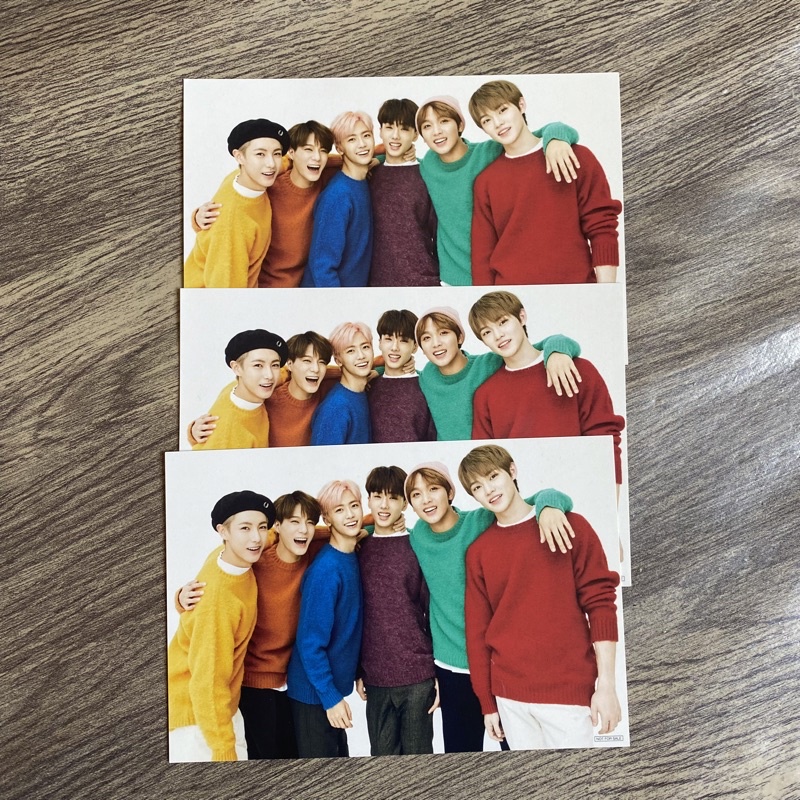 postcard benefit nct dream the dream japan album
