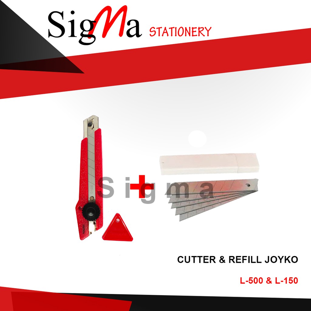 

CUTTER Besar L-500 MERK JOYKO SATUAN KARTER / PEMOTONG KERTAS / CUTER BESAR