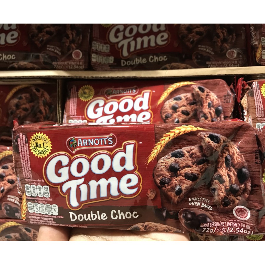 

Good Time Double Choc 72gr