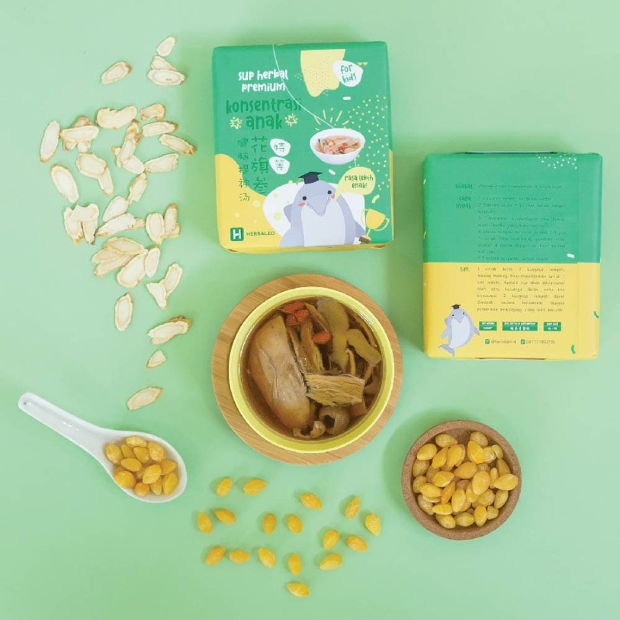 Herbaleo Premium Soup - Konsentrasi Anak untuk Otak dan Daya Ingat