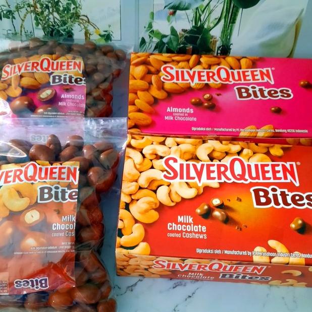 

500 Coklat Silverqueen Bite Kiloan Murah 500 Gram Silverqueen Bite