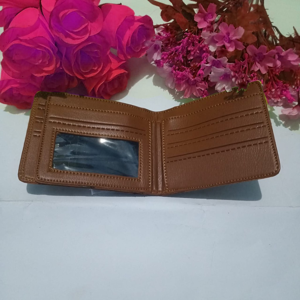 dompet cowok trendi keren 2021 sintetis Levis straus polos pendek fashionable