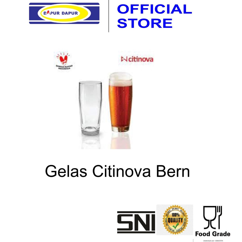 Gelas Citinova Bern/Gelas Kaca/Gelas Citinova
