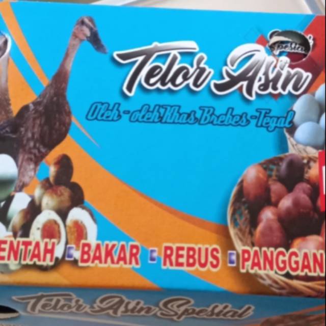 

Telor asin asli berebes 1 pack isi 6