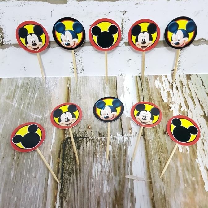 CAKE TOPPER MICKEY MOUSE/ HIASAN KUE MICKEY MOUSE