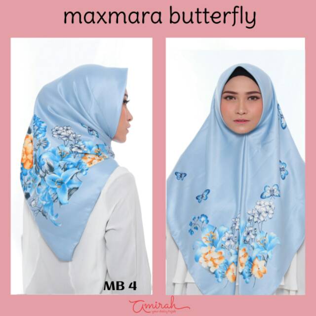 SEGIEMPAT MAXMARA BUTTERFLY