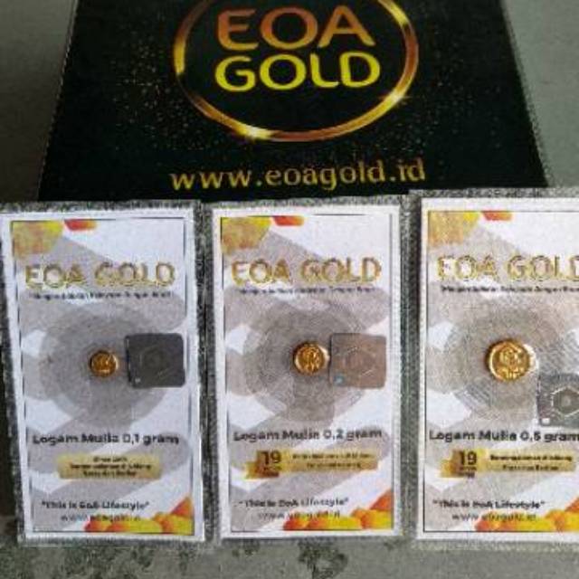 Emas murni Eoa gold 24k