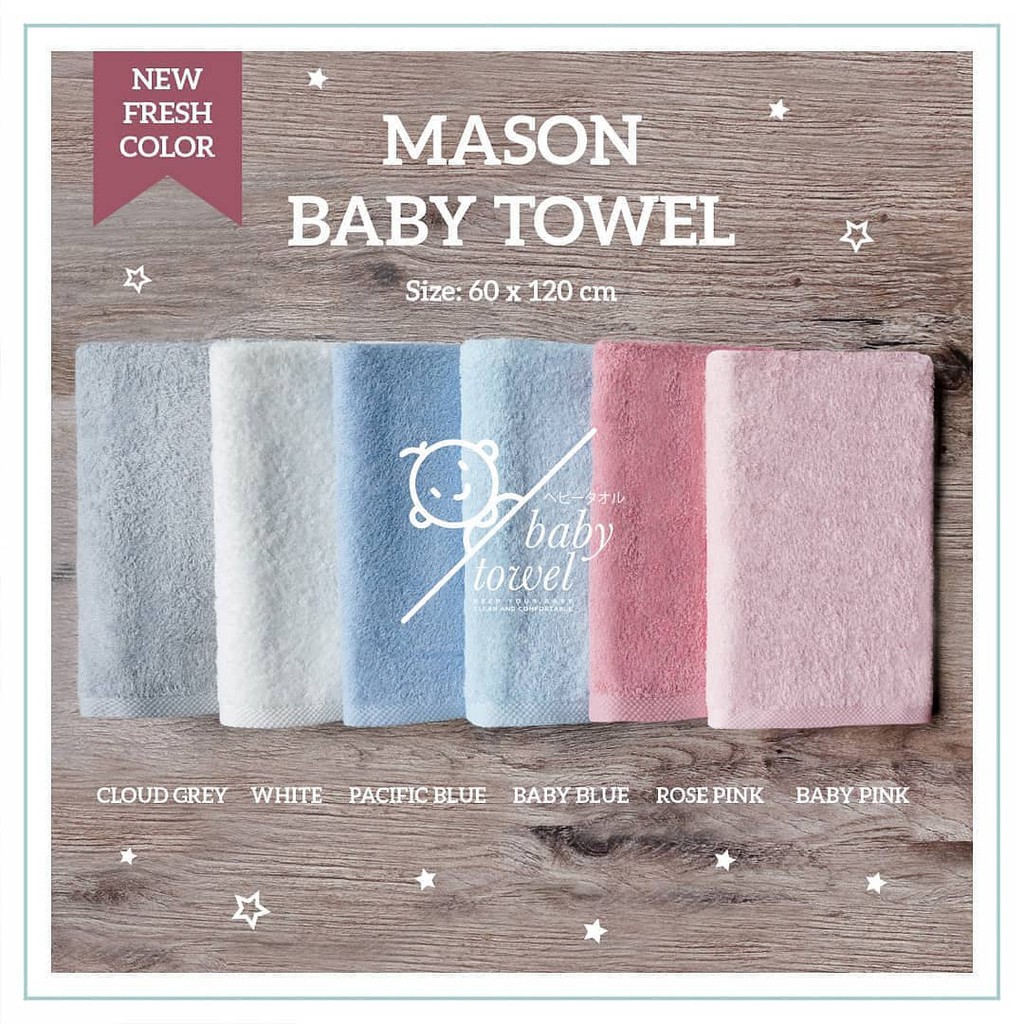 Palmerhaus - Mason Baby Towel / Handuk Bayi / Handuk Bayi