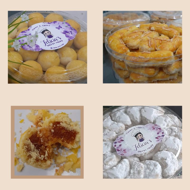 

kue kering / nastar / kastengel / putri salju / lidah kucing