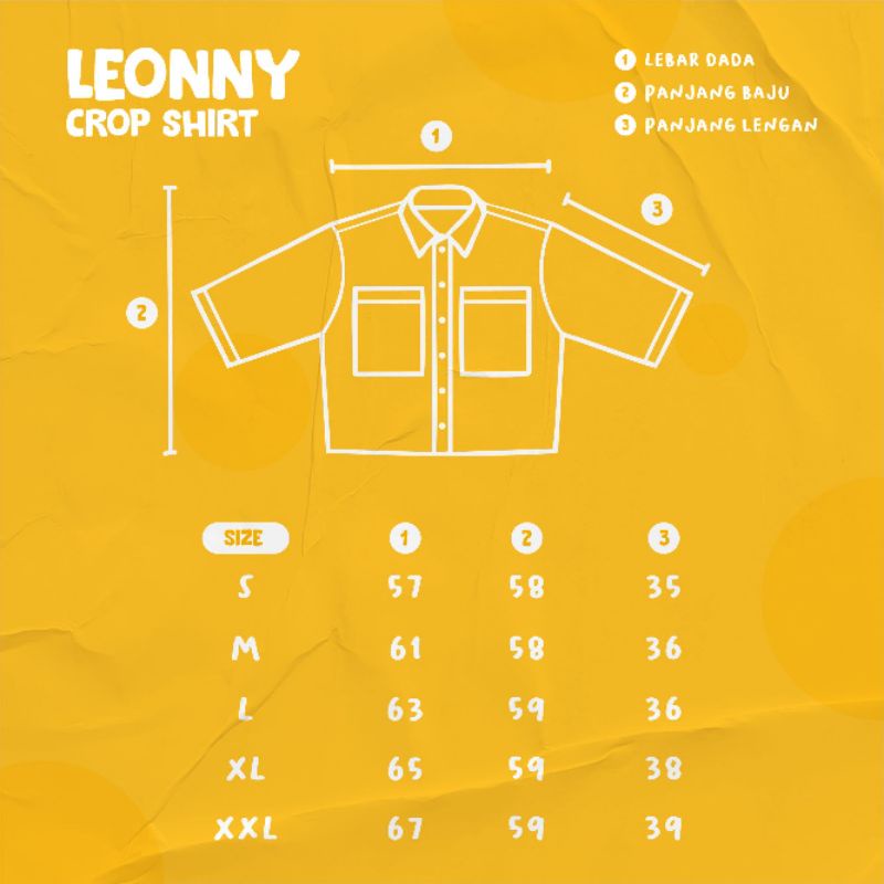 LEONNY CROP SHIRT Vol 2