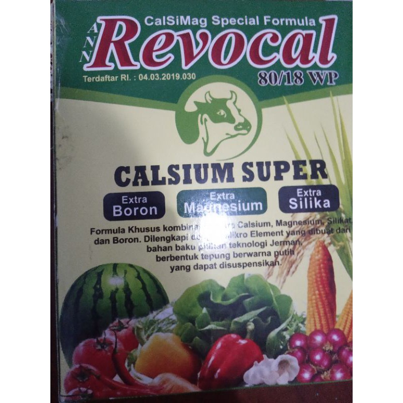 Pupuk Calsium Boron Magnesium Silika REVOCAL 80/18WP
