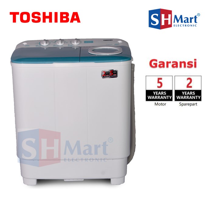 MESIN CUCI 2 TABUNG 9,5 KG TOSHIBA VH-H95MN / VH-H95WB / VH-H95WR / VH-H95WW GARANSI RESMI (MEDAN)